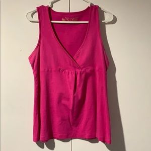 Pink Sleeveless Tank Top